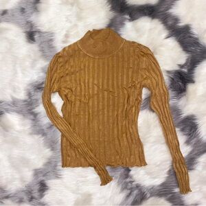 Cotton On Mustard Ribbed Sweater